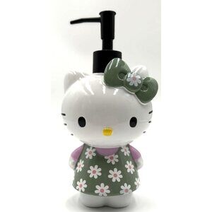 Hello Kitty Ceramic Lotion/Soap Pump Dispenser By Sanrio